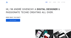 Desktop Screenshot of andregivenchy.com
